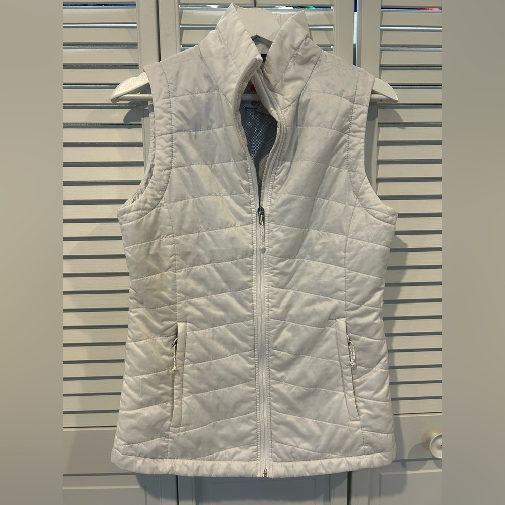 Columbia Omni Heat vest - small - white